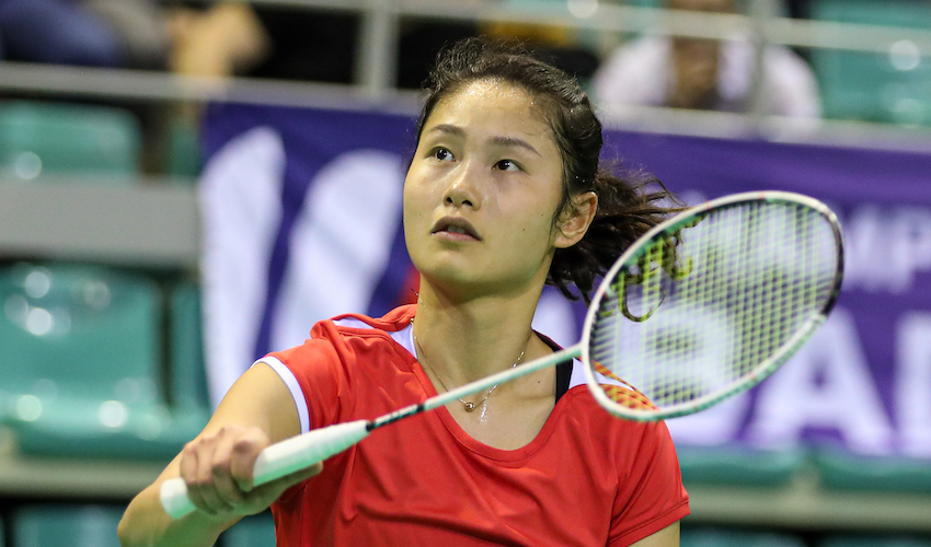 Badminton Qi Xuefei Prête à Aller Au Combat 