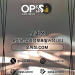 Illustration du profil de 압구정오피 오피사이트.NET 압구정OP